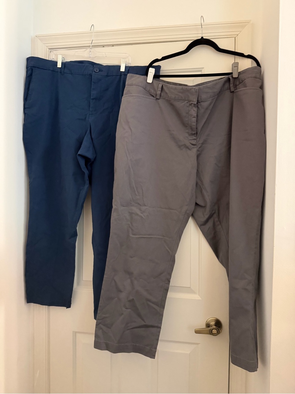 Lot of Two Pants - Gray and Blue